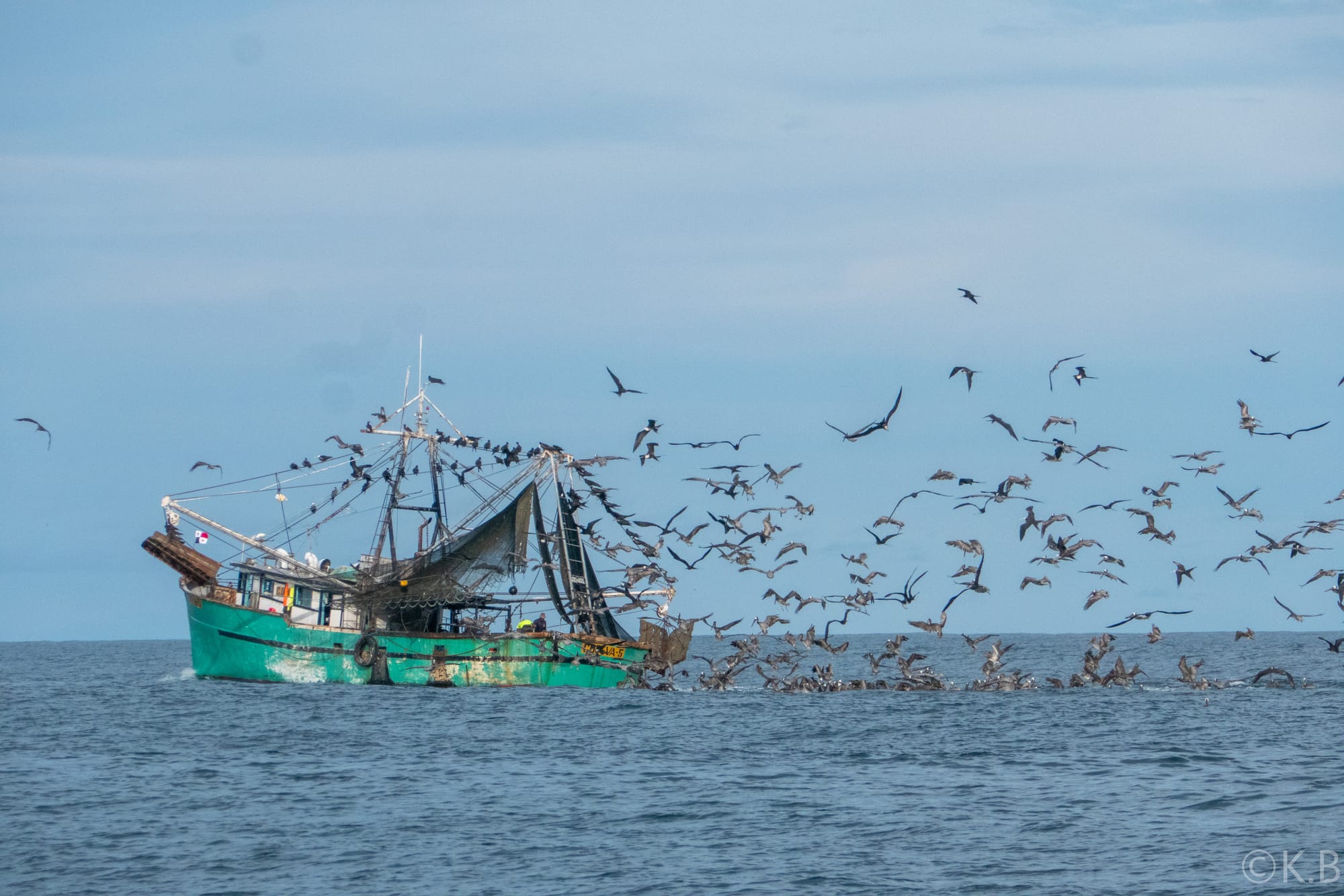 Fishing boat in Panama